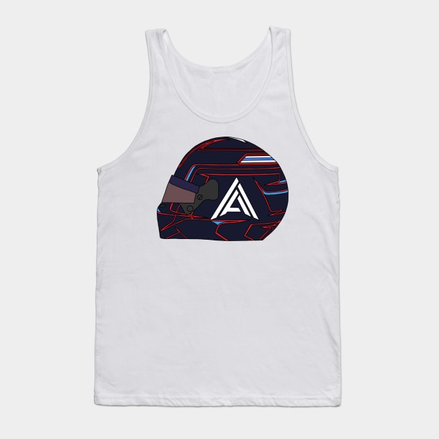 Alex Helmet Tank Top by CalliesArt